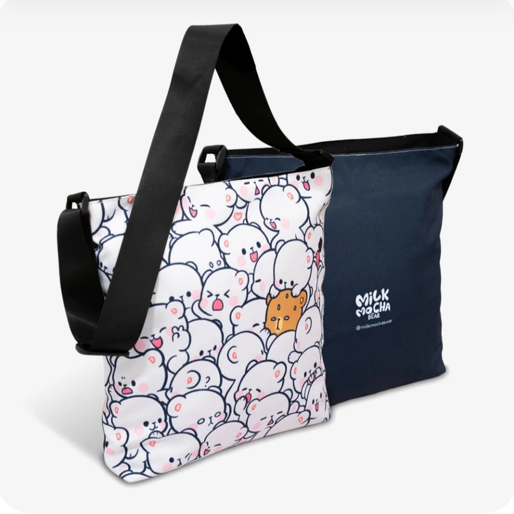 Milk and Mocha crossbody bag